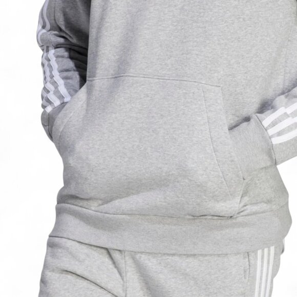 Adidas Originals 2 PC Sweatsuit Men's Size XL Fleece 3 Stripe Tracksuit NWT - Picture 5 of 15